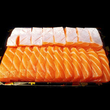 三文鱼腩刺身新鲜三文鱼腩当天厚切200g冰鲜三文鱼纯鱼腩 【双拼400g】中段+鱼腩(1:1)