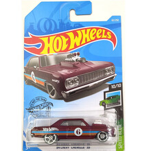 2020美泰风火轮火辣小跑车模型玩具男孩合金车模轨道兰博基尼20FK 柠檬黄 2C62雪佛兰