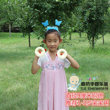 纯铜铜镲三句半套装纯铜铜锣打罗鼓小镲玩具乐器幼儿铜钹专业大擦 9厘米铜镲1对