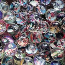 跳球弹力球实心橡胶球32号橡胶儿童玩具弹跳球男孩女宝蹦蹦球钻石西瓜小球 32号纸卡奥特曼款5个