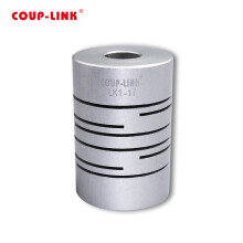 COUP-LINK 卡普菱 弹性联轴器 LK1-19(19.5X24.5) 铝合金联轴器 定位螺丝固定平行式联轴器