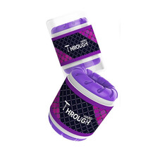 男性用自慰器成人用品迷你小巧便携式丝袜自慰蛋拉伸自尉飞机杯另类玩具 穿云箭三重体验紫色+60g润滑+锁精环