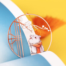 书签 520情人节礼物员工礼品送老师学生女生女友生日礼物 相思仓鼠