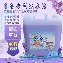 浓缩洗衣液大桶装40斤家用酒店宾馆专用持久留香浓缩20kg大瓶商用 强力蓝色花香味+(抽管)