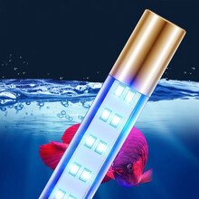 茨格曼 鱼缸灯led灯防水照明灯水草灯草缸灯鱼缸照明灯潜水灯赏鱼灯管鹦鹉鱼灯防水鱼缸 LED30:26厘米 【双排三种灯模式水陆两用】