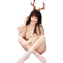 谜姬 全身实体仿真娃娃男用全硅胶免充气私处带毛自慰器成人情趣性用品机器人女朋友真人版阴臀倒模炮架 可拆卸真人倒膜娃娃-158cm(头型可选)