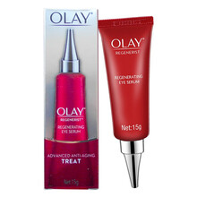 玉兰油OLAY减少细纹淡化黑眼圈脂肪粒改善眼袋提拉紧致补水保湿眼部精华霜眼部护理抗皱走珠眼霜男女士 新生塑颜舒纹眼霜