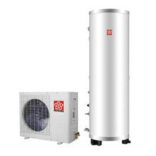 CHEBLO热水器 家用 大容量可选空气源热泵热水器 漏电保护线控器设定温度 150L 珍珠白【1匹】 自行安装