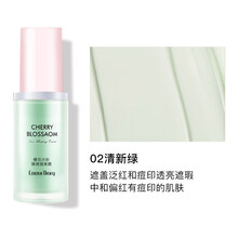 色彩日记隔离霜妆前乳妆前打底隔离粉底液持久遮瑕保湿修颜提亮女 2#清新绿
