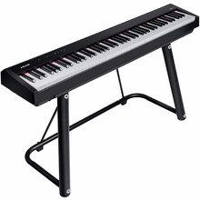 NUX NPK-1电子钢琴便携式钢琴家用初学者电钢琴88键重锤专用 【主机+U型架】黑色