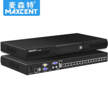麦森特（MAXCENT）MC-516i kvm切换器网口16口IP远程数字CAT5机架式