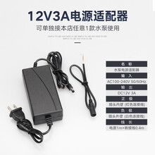 12V伏农用电动喷雾器水泵电机高压打农药机配件马达大功率自吸泵 12V3A水泵外接电源适配器（可单独接水泵）