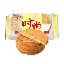 超市	米老头 法式薄饼 150g 牛奶味 夹心饼干 酥脆薄饼 早餐饼干薯片 膨化食品 休闲食品