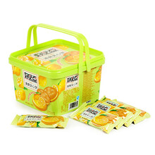 达利园好吃点欢乐夹心饼干草莓味柠檬味多口味540g整盒装下午茶零食