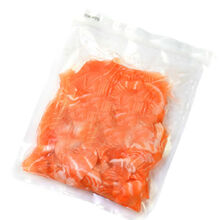 冰鲜三文鱼刺身生鱼片碎肉鱼腩鱼尾纯肉边角料 2斤