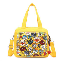 时尚妈咪包新款多功能宝妈外出小号斜挎手提单肩包轻便卡通母婴包 黄色卡通 【升级款面料加密加厚防水】
