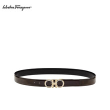 菲拉格慕(Salvatore Ferragamo) 21春夏 男士GANCINI双面可调式腰带 0742574_C  _105