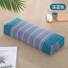 全荞麦枕头 甜荞麦填充单人成人家用护颈椎苦荞麦壳夏季枕头 藏绿【苦荞款】