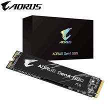 AORUS技嘉 NVMe Gen4 SSD台式机笔记本M.2固态硬盘 黑雕1TB【PCIE4.0读5000写4400】