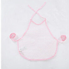 婴儿肚兜宝宝护肚围秋冬夹棉保暖加大纯棉儿童0-8岁护脐带防踢被 (夹薄棉)粉色条纹纯棉暖气款 90cm