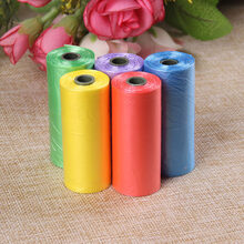 宠物狗狗猫咪拾便袋铲屎遛狗捡屎粑粑便便袋塑料垃圾袋加厚小 (80卷无花)+骨头盒 中