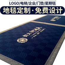 迈凯莱地毯定制LOGO电梯入门口迎宾星期PVC丝圈欢迎光临客厅办公室地毯定做尺寸图案防水防滑性价高 A面料 圈绒 橡胶底 性价比高 64/0.5平方