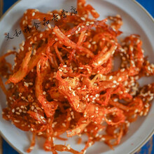 鱿鱼丝芝麻蜜汁香辣鳗鱼丝500g袋装甜辣味麻辣零食小吃海鲜小鱼干 鱿鱼丝一包