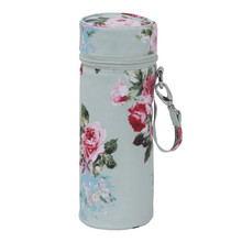 一家人papamamame奶瓶保温套保冷袋奶瓶保温袋奶瓶包防摔奶瓶套可挂推车保鲜两用 新品绿色 单