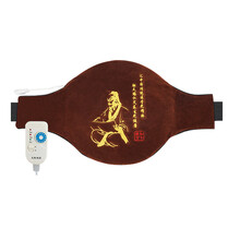 艾灸宝 电加热艾灸仪艾绒 香身艾绒包随身灸热敷暖宫护腰熏蒸康复理疗保健护理家用仪器 深咖色九档无极调温