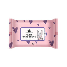 UNNY卸妆啫喱粉红色酵母脸眼唇部卸妆乳膏女温和清洁 尔木萄卸妆湿巾10片