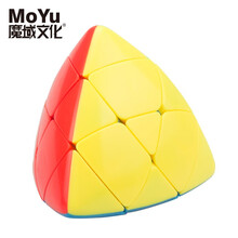 魔域文化（MoYu）异形魔方套装sq1五魔方3阶金字塔三阶镜面魔方斜转顺滑速拧减压玩具 【实色】粽子魔方