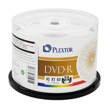 浦科特（PLEXTOR）可打印 DVD-R 16速4.7G 空白光盘/光碟/刻录盘 桶装50片