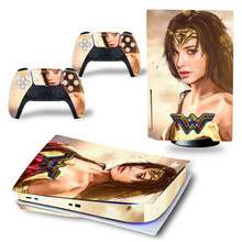 同福茂适用于PS5贴纸来图定制 PS5贴膜 全机身 保护贴彩贴 PS5手柄贴  初音 盖尔加朵 光驱版