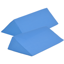 博逸 翻身枕垫加强海绵瘫痪病人三角垫R型卧床老人翻身病人护理防褥疮护理三角枕侧身靠垫体位垫 三角垫大小号组合【棉布】