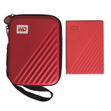 西部数据（WD）2.5英寸 移动硬盘硬壳包 防震包 保护包 My Passport随行版硬壳包 红色