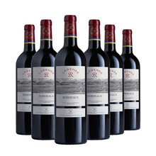 【到手价568元】拉菲(LAFITE)传奇波尔多 赤霞珠干红葡萄酒 750ml*6瓶 整箱装