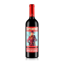 超市	奥兰Torre Oria 小红帽葡萄酒 葡萄侠干红葡萄酒750ml 单瓶装 西班牙进口红酒