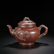 紫砂梅花壶】价格_紫砂梅花壶图片- 京东
