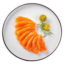 明兴圣龙 精选挪威三文鱼纯肉450g 冷冻三文鱼中段 海鲜水产 烟熏三文鱼100g