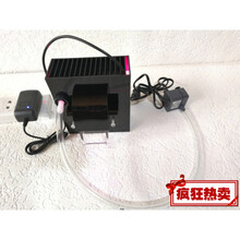 UAS外挂藻盒ATS鱼缸过滤藻缸除营养盐NO3PO4海水淡水通用款 迷你黑色全 D带水泵