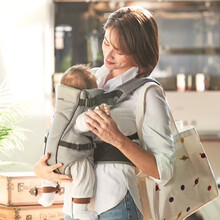 韩国 Ryan婴儿背带多功能超轻防O型腿夏季透气新生儿四季通用前抱式腰凳抱娃神器 灰色 One Size