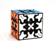 奇艺 齿轮魔方三阶齿轮金字塔齿轮圆柱齿轮球魔方异形三阶顺滑玩具 齿轮三阶魔方