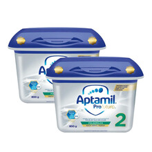 【保税仓发】原装进口德国爱他美Aptamil进口奶粉 婴幼儿配方奶粉 800g 【2罐装】双重HMO 2段(6个月以上)宁波仓发