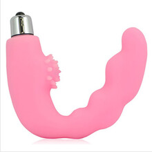 派蒂菈 后庭情趣用品 男用按摩器男女共用后庭自慰器具 男女用同志拉珠肛塞 成人情趣玩具 硅胶C型后庭专用按摩器