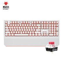 黑峡谷（Hyeku）X5 有线/无线2.4G双模机械键盘 108键PBT键帽 凯华BOX新轴 桃桃气泡水 玫瑰红轴 附卡扣腕托