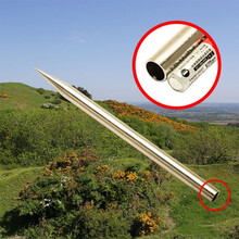 304不锈钢牛鼻针牛鼻钳子打通刺穿孔刀安装环圈栓夹器自动犊骆驼 大号⑿毫米(尾孔约【七号电池】粗细、10.0毫米)