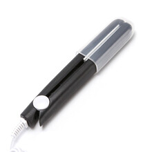 迷小型直发卷发棒小功率两用熨板刘海蓬松迷你拉直板女小型夹板卷发棒 黑色