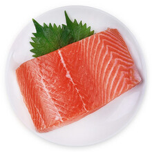 【冰鲜】御食之鲜 智利进口冰鲜三文鱼 海鲜水产 刺身中段 净肉500g