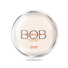 BOB光感恒采粉饼 透亮遮瑕控油保湿美皙定妆干粉裸妆BB 001#粉肌色