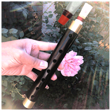 曲漾乌木管子管子乐器管子哨催泪管其它民族吹奏乐器 D调镶黄箍【芦苇+塑料】